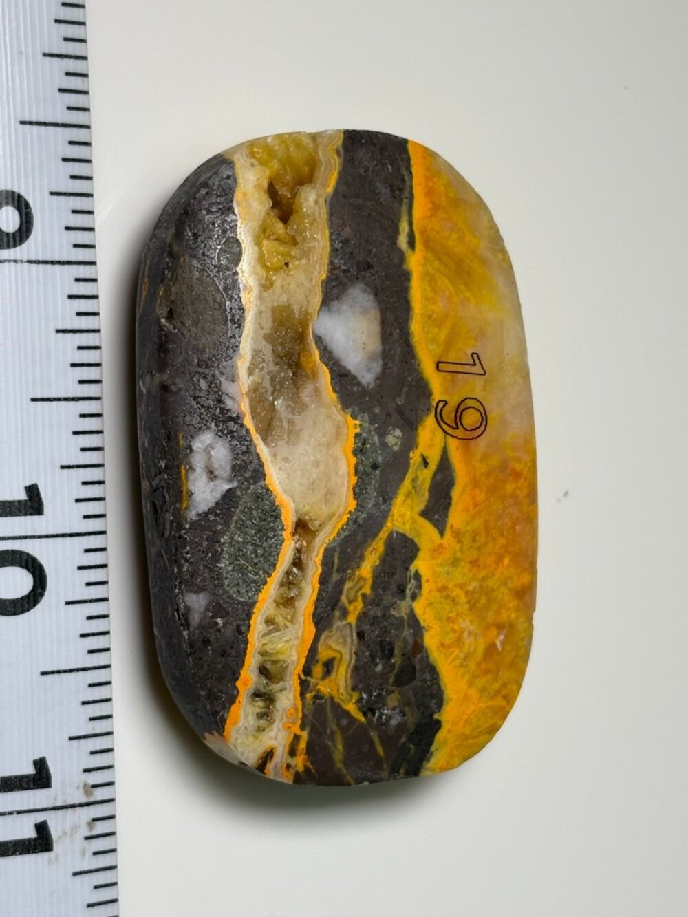 Bumblebee Jasper Polished Freeform Stone #19